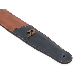 Duesenberg 3-Step Strap - Custom Brown Edition - skórzany pasek gitarowy