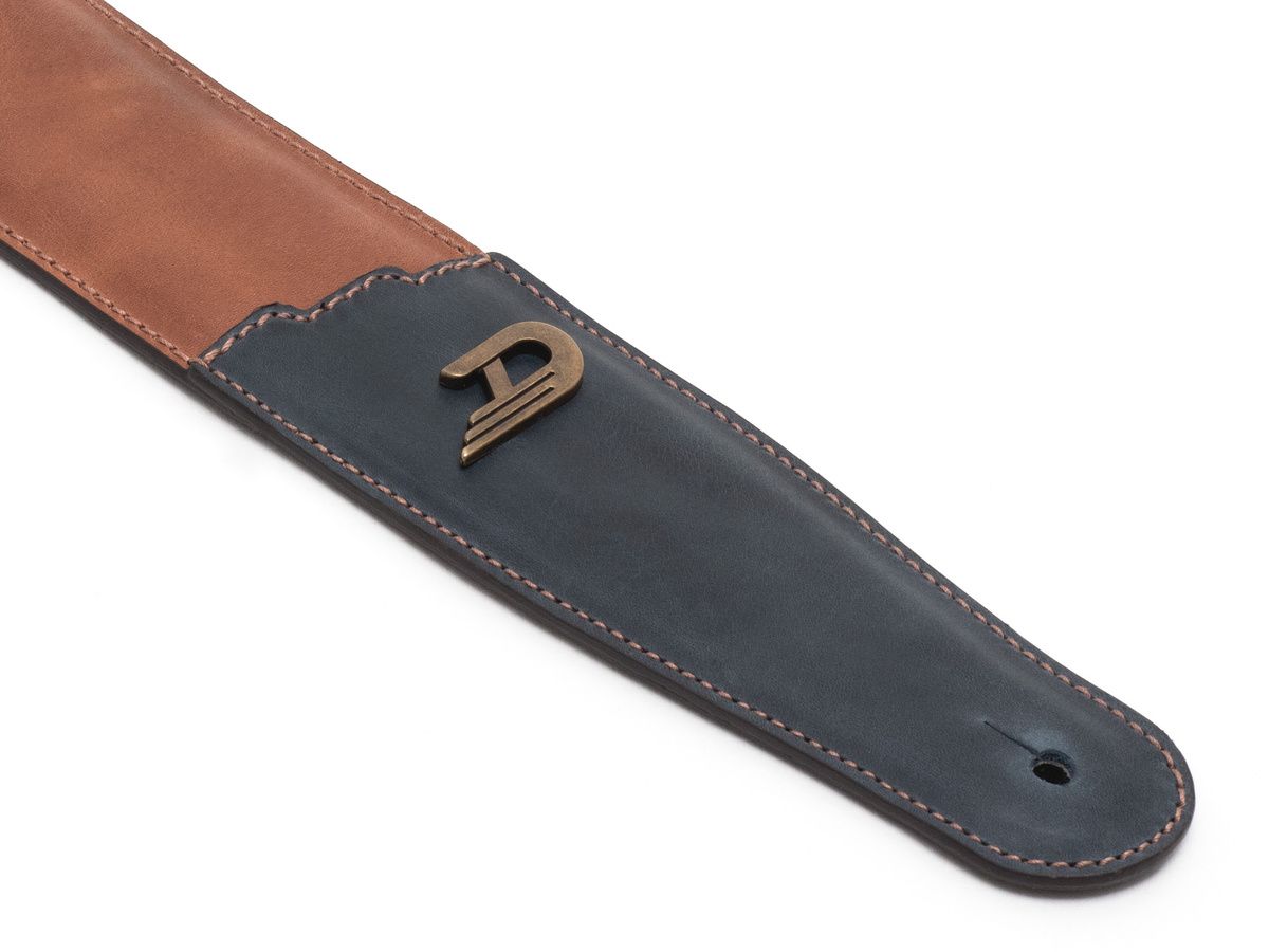 Duesenberg 3-Step Strap - Custom Brown Edition - skórzany pasek gitarowy