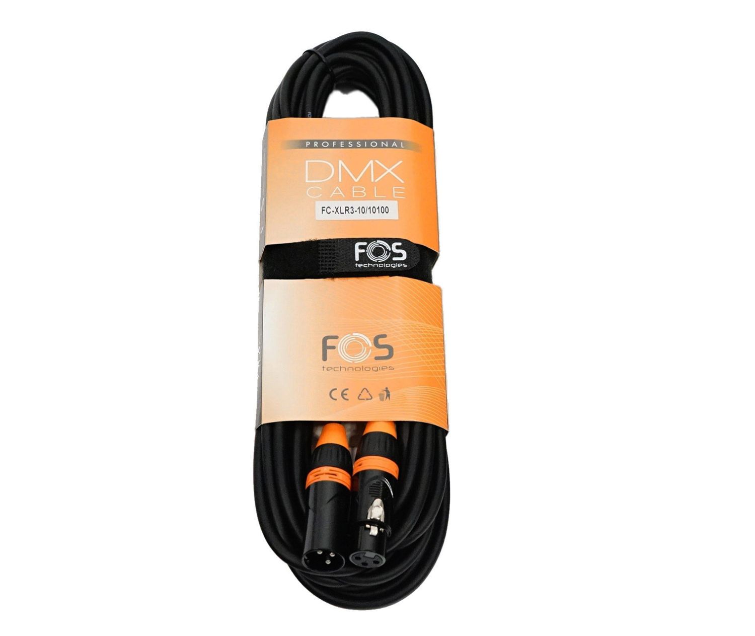 FOS FC-XLR3-10 - Kabel DMX 10 Metrów