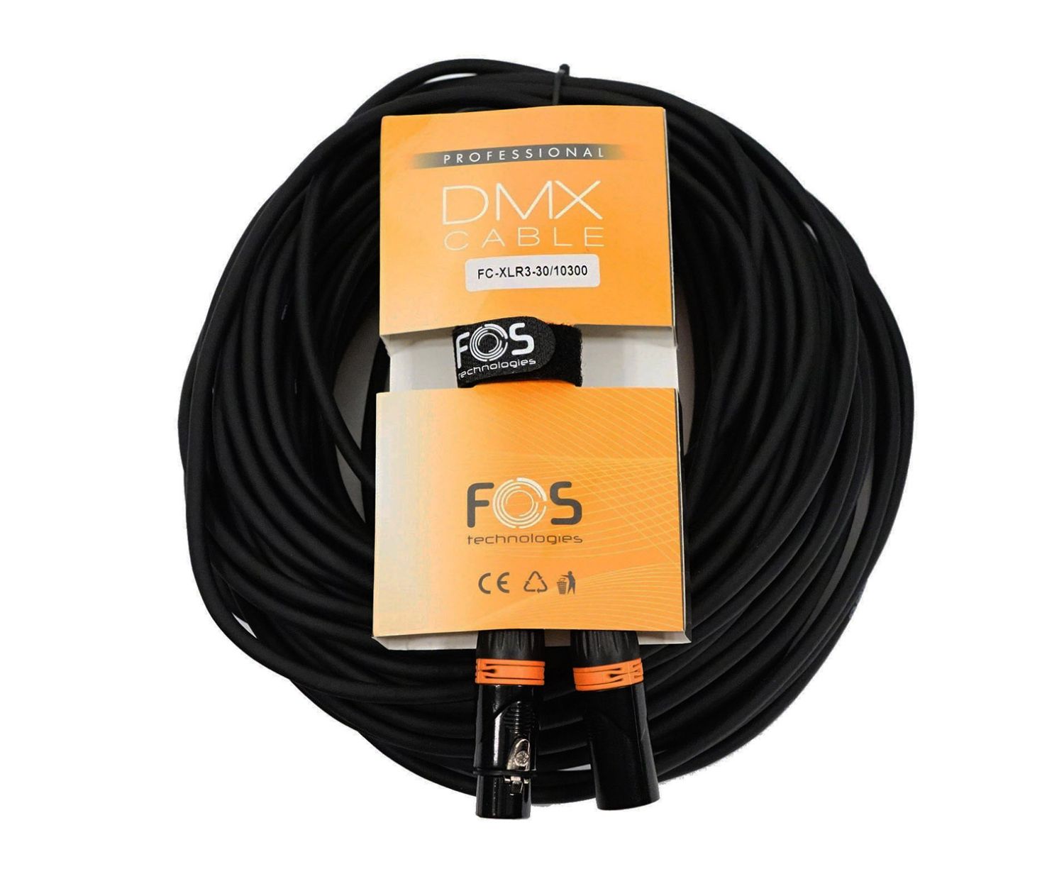 FOS FC-XLR3-30 - Kabel DMX 30 Metrów