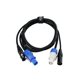 FOS FC-PDC-1.5 - Kabel PowerCon / DMX 1,5m