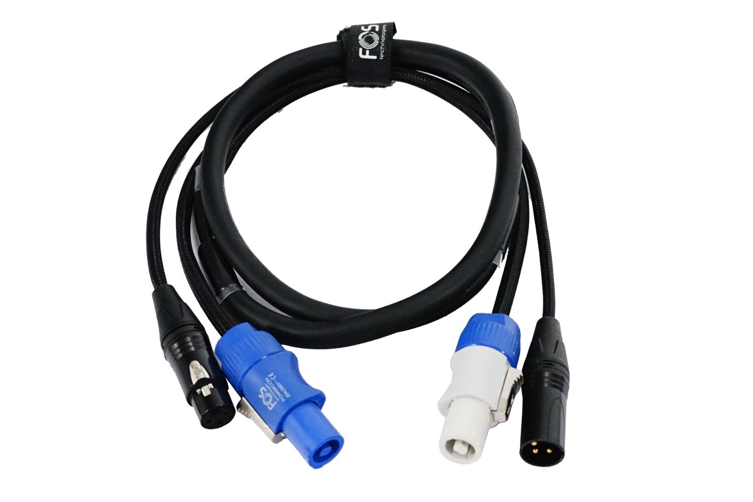 FOS FC-PDC-1.5 - Kabel PowerCon / DMX 1,5m