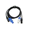 FOS FC-PDC-1.5 - Kabel PowerCon / DMX 1,5m