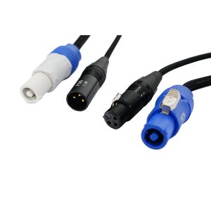 FOS FC-PDC-3 - Kabel PowerCon / DMX 3m