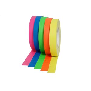 FOS Stage Tape 25mm x 50M Neon Yellow - Taśma Sceniczna