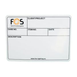 FOS Road Label - Naklejka