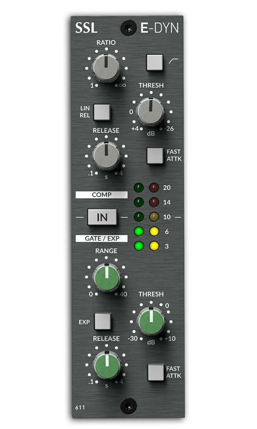 SSL 500-Series E Dynamics Module SSL 500-Series E Dynamics Module