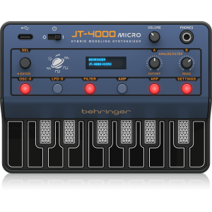 Behringer JT-4000 MICRO - przenośny syntezator hybrydowy