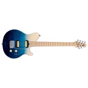 STERLING AX 3 QM (SPB-M1) - Gitara elektryczna 6-strunowa