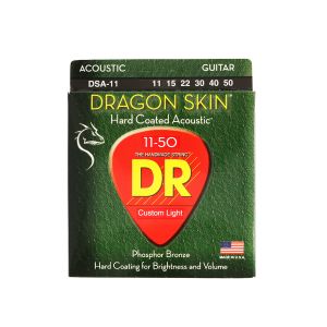 DR DSA 11-50 DRAGON SKIN - struny do gitary akustycznej