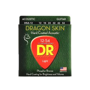 DR DSA 12-54 DRAGON SKIN - struny do gitary akustycznej