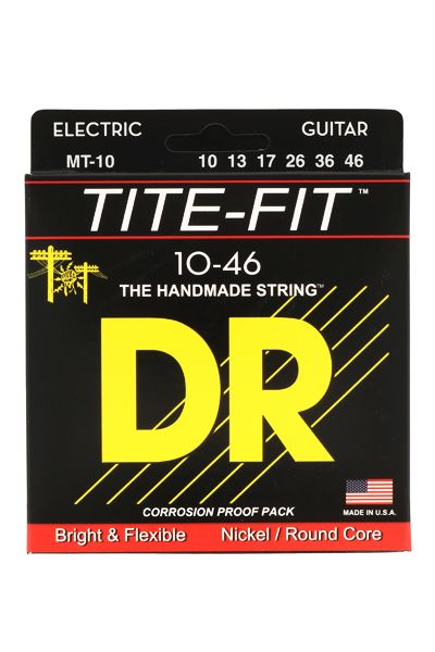 DR MT 10-46 TITE-FIT DR MT 10-46 TITE-FIT - struny do gitary elektrycznej