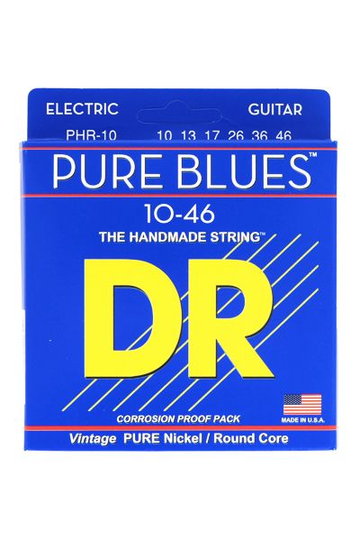 DR PHR 10-46 PURE BLUES DR PHR 10-46 PURE BLUES - struny do gitary elektrycznej