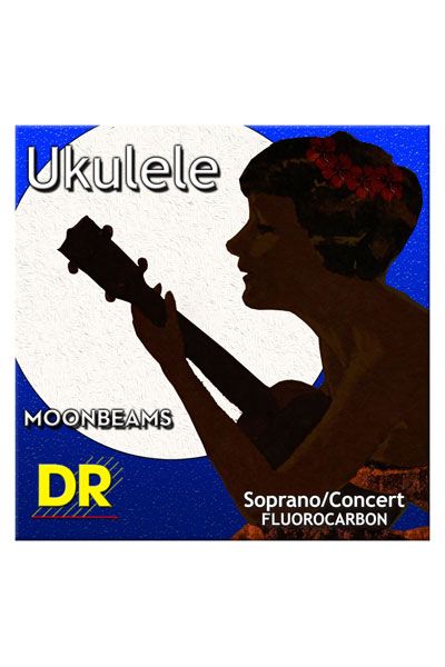 DR UFSC UKULELE CLEAR SOPRAN CONCERT - struny do gitary klasycznej