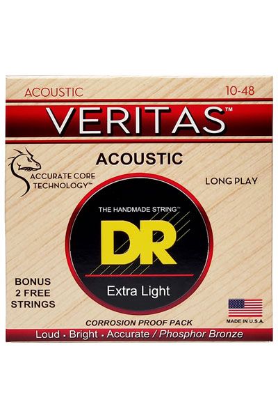 DR VTA 10-48 VERITAS - struny do gitary akustycznej