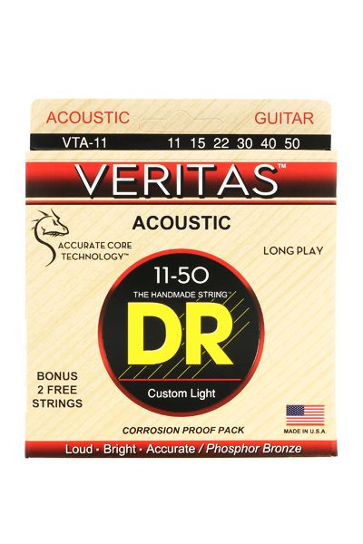 DR VTA 11-50 VERITAS - struny do gitary akustycznej