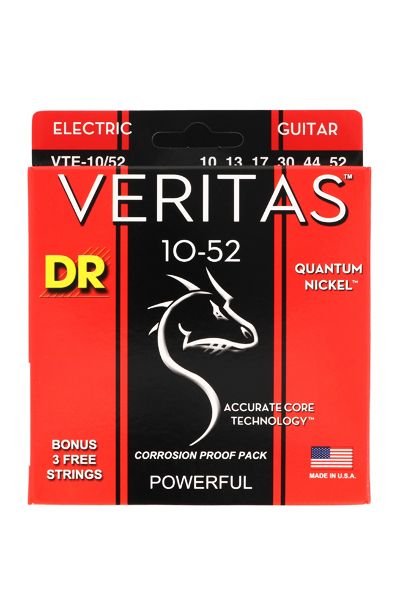 DR VTE 10-52 VERITAS - struny do gitary elektrycznej