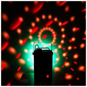 LIGHT4ME PARTY FOG 700W - wytwornica dymu kula disco LED