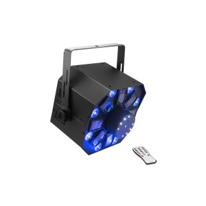 EUROLITE LED FE-1750 Hybrid Laserflower - Wielofunkcyjny LED PAR