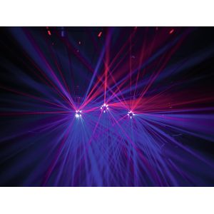 EUROLITE LED FE-1750 Hybrid Laserflower - Wielofunkcyjny LED PAR