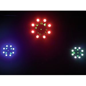 EUROLITE LED FE-1750 Hybrid Laserflower - Wielofunkcyjny LED PAR