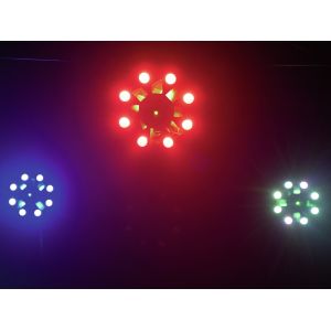 EUROLITE LED FE-1750 Hybrid Laserflower - Wielofunkcyjny LED PAR