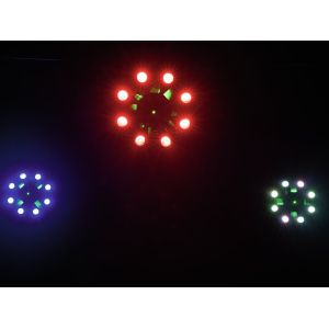 EUROLITE LED FE-1750 Hybrid Laserflower - Wielofunkcyjny LED PAR