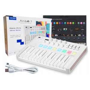 ARTURIA MiniLab 3 Alpine - kontroler MIDI + oprogramowanie