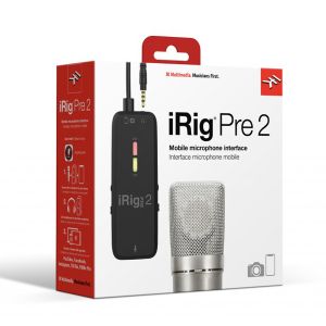IK iRig PRE 2 – Interfejs audio iOS/ Android/ DSLR