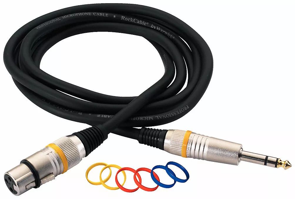 Warwick ROCKCABLE RCL 30392 - Kabel Instrumentalny XLR-Jack