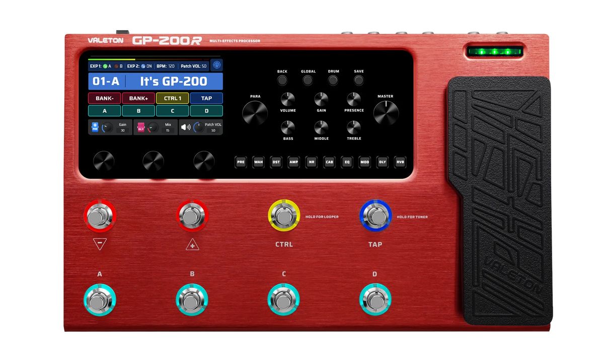 Valeton GP-200R - multiefekt gitarowy Valeton GP-200R - multiefekt gitarowy