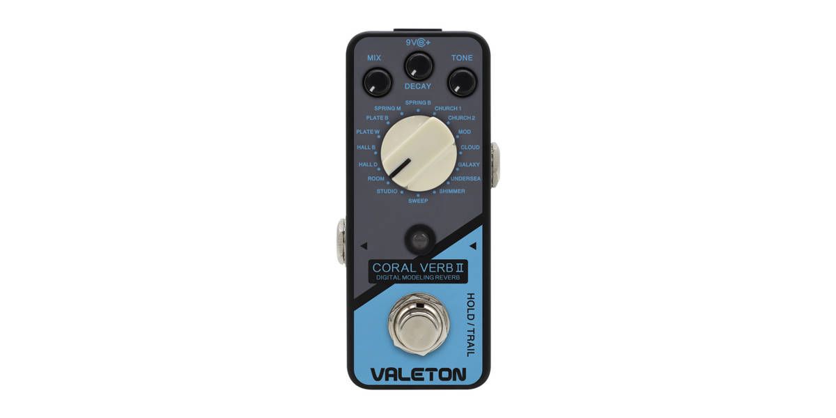 Valeton Coral Verb II - efekt gitarowy Valeton Coral Verb II - efekt gitarowy