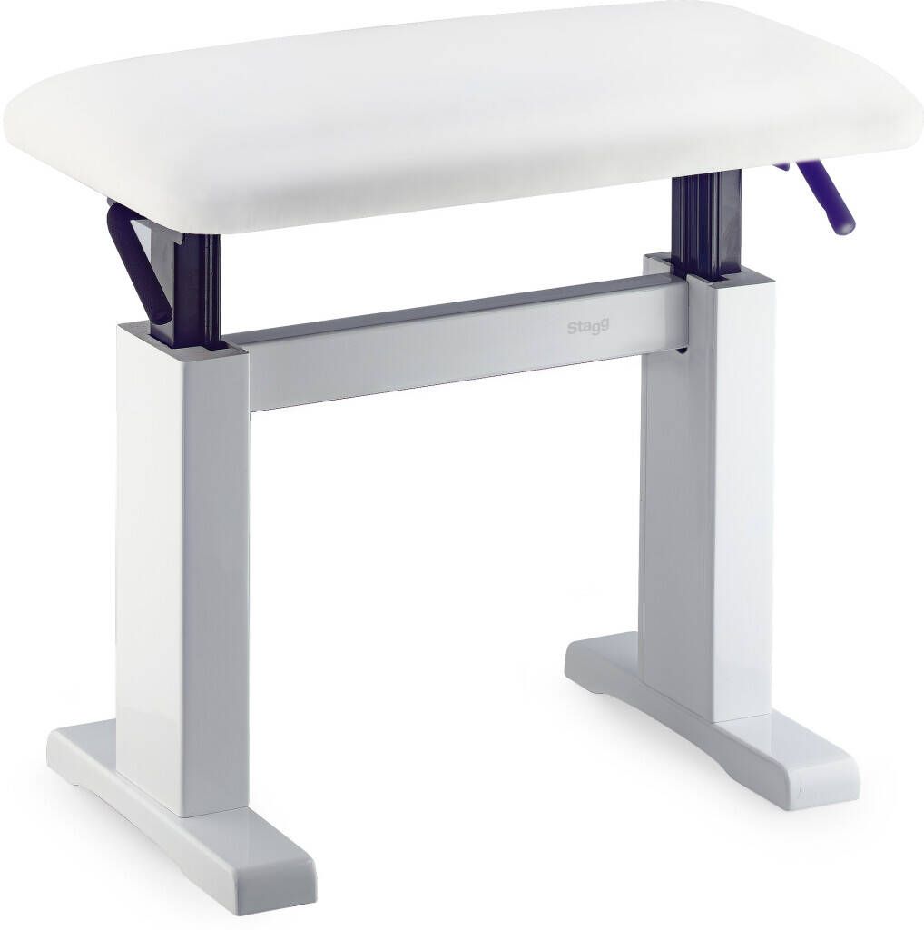 Stagg PBH 780 WH P SWH - hydrauliczna ława do pianina Stagg PBH 780 WH P SWH - hydrauliczna ława do pianina