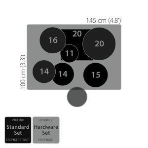 EFNOTE PRO 700 Standard  - perkusja elektroniczna