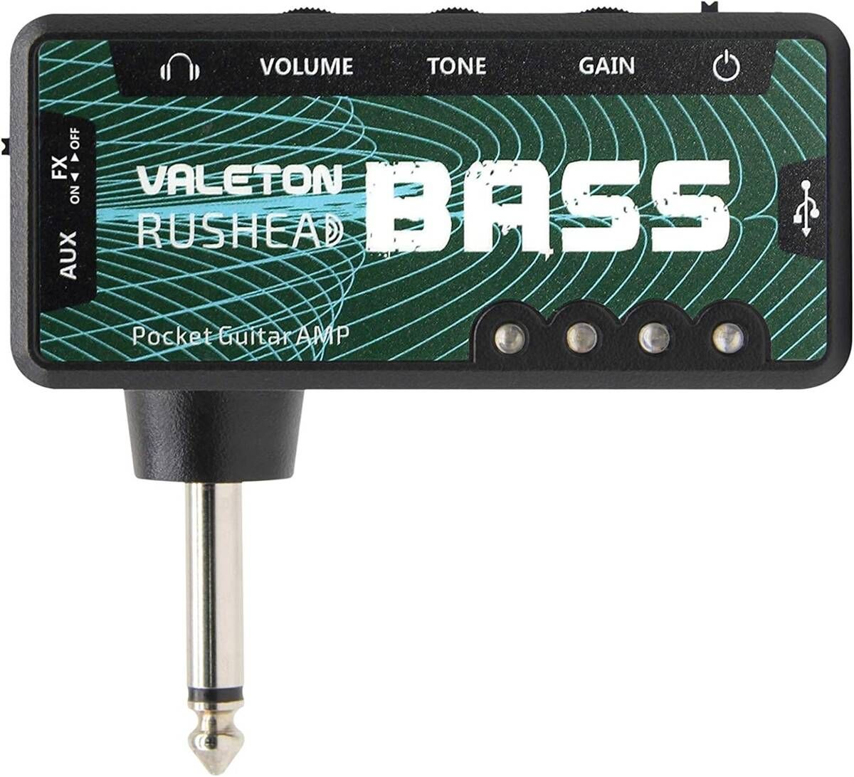 Valeton RH-4 Rushead Bass- wzmacniacz basowy słuchawkowy Valeton RH-4 Rushead Bass- wzmacniacz basowy słuchawkowy