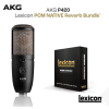 AKG P420 Lexicon PCM Native Reverb Bundle - Zestaw Mikrofonu Pojemnościowego I Paczki Reverbów