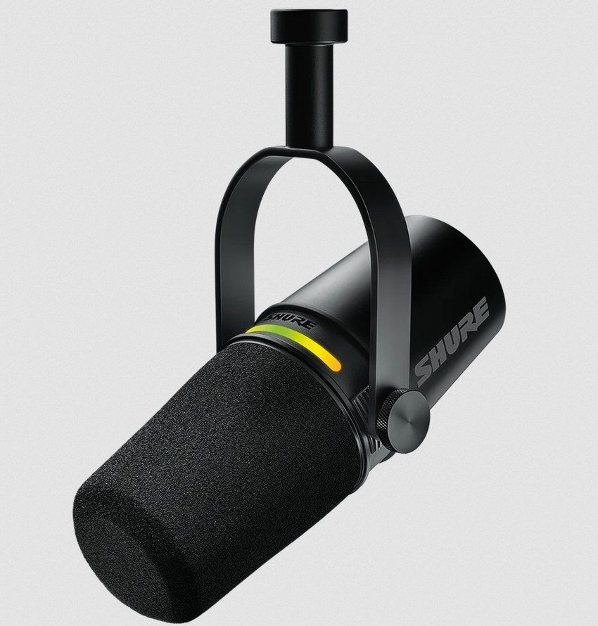 Shure MV7+ - mikrofon dynamiczny