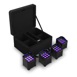 Chauvet Freedom PAR H9 IP X4 - Komplet Naświetlaczy Bezprzewodowych