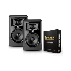 JBL 2x 305P MKII - monitor studyjny aktywny (para) + zestaw reverb