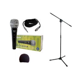 Shure SV 100 - mikrofon dynamiczny + statyw + gąbka