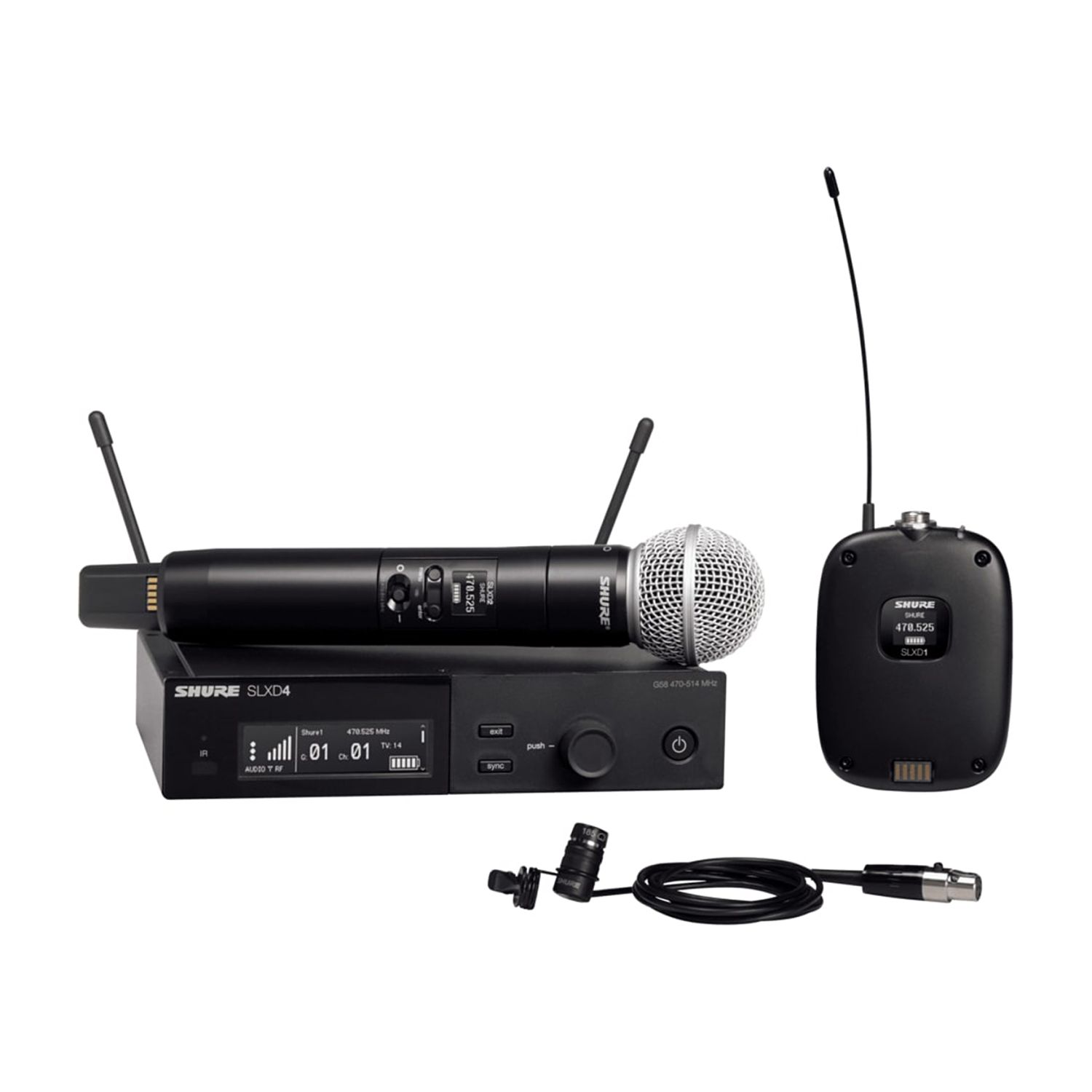 Shure SLXD124E/85 - Zestaw Bezprzewodowy