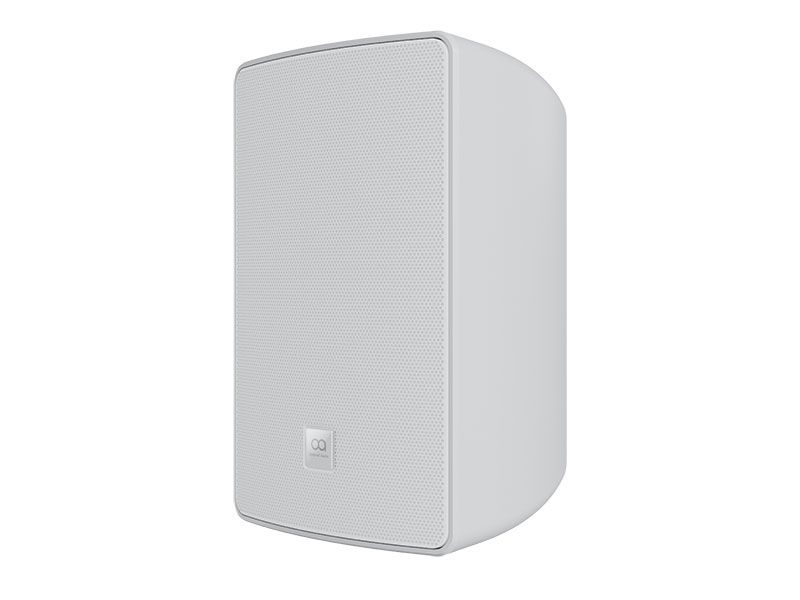 Optimal Audio Cuboid 6 (white) - Dwudrożny, pełnozakresowy, pasywny głośnik 6,5"" (biały), uchwyt ścianny w komp...