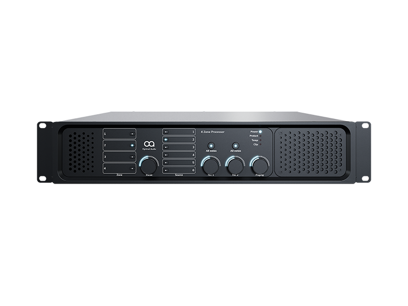 Optimal Audio Zone 4 - 4-strefowy kontroler audio z DSP i aplikacją WebApp