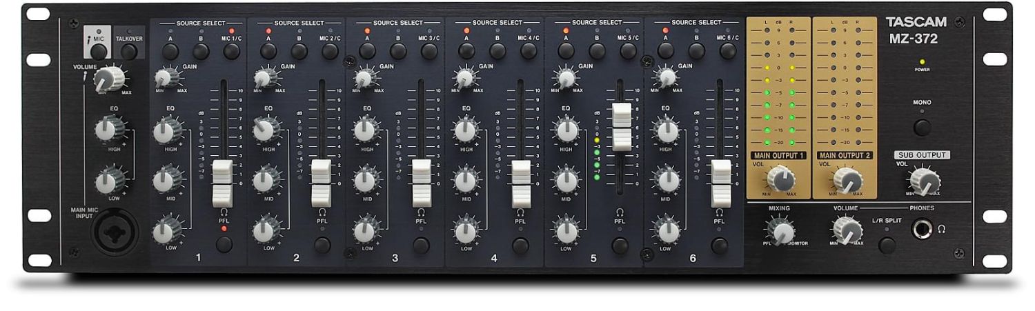 Tascam MZ-372 - Mikser dźwięku