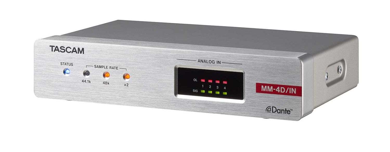 Tascm MM-4D-IN-E - konwerter 4 Analog Mic/Line