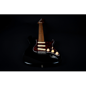 JET Guitars JET JS-300 BK SSS - Gitara Elektryczna (Czarna)