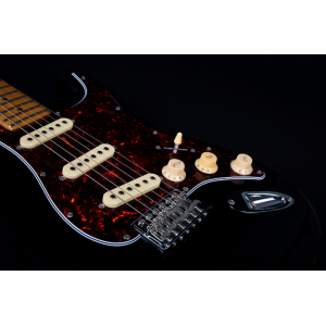 JET Guitars JET JS-300 BK SSS - Gitara Elektryczna (Czarna)