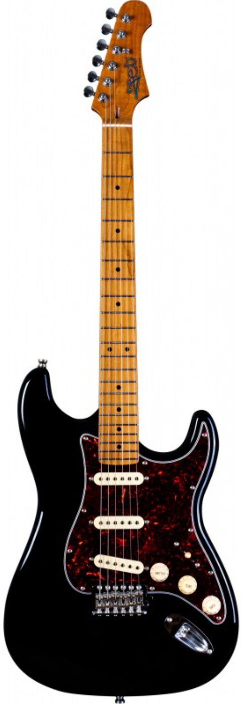 JET Guitars JET JS-300 BK SSS - Gitara Elektryczna (Czarna)