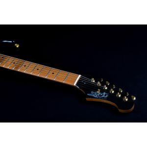 JET Guitars JET JS-400 BK G HSS - Gitara Elektryczna (Czarna)