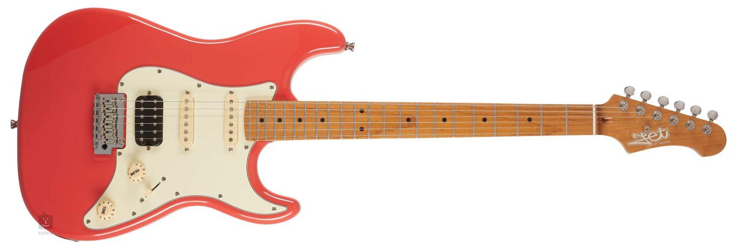 JET Guitars JET JS-400 CRD HSS - Gitara Elektryczna (Czerwona)
